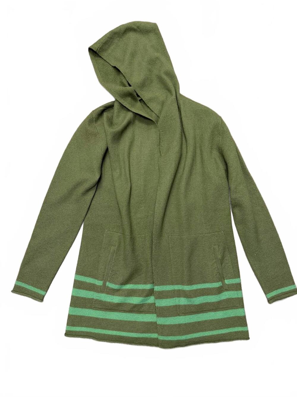 NEW TOAD&CO women's merino heartfelt hoodie in olive